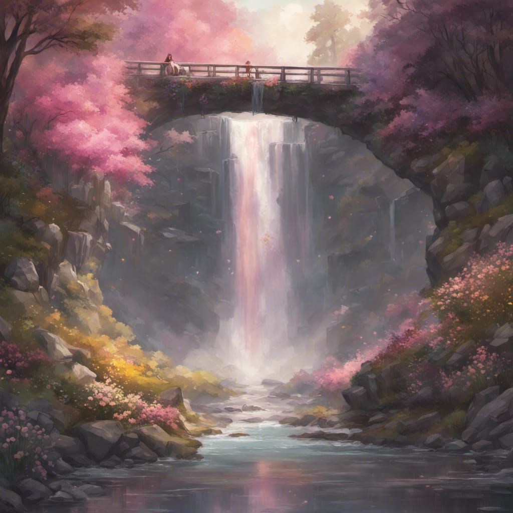 Cherry Tree Blossom Ravine