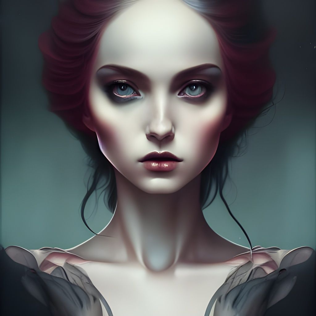 Cinematic Portrait of a Girl with Fantasy Elements