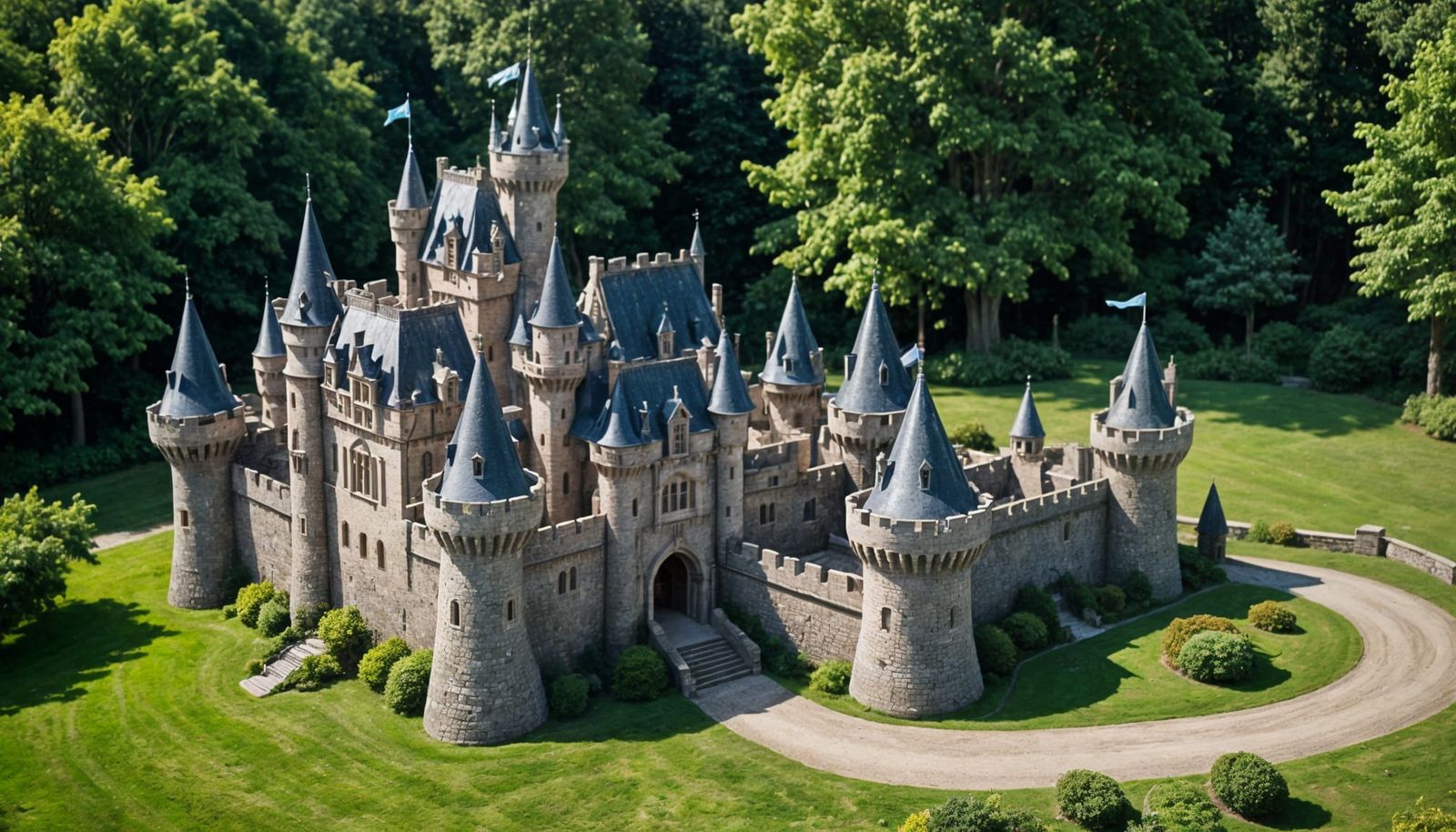 Enchanting Castle in Natural Light