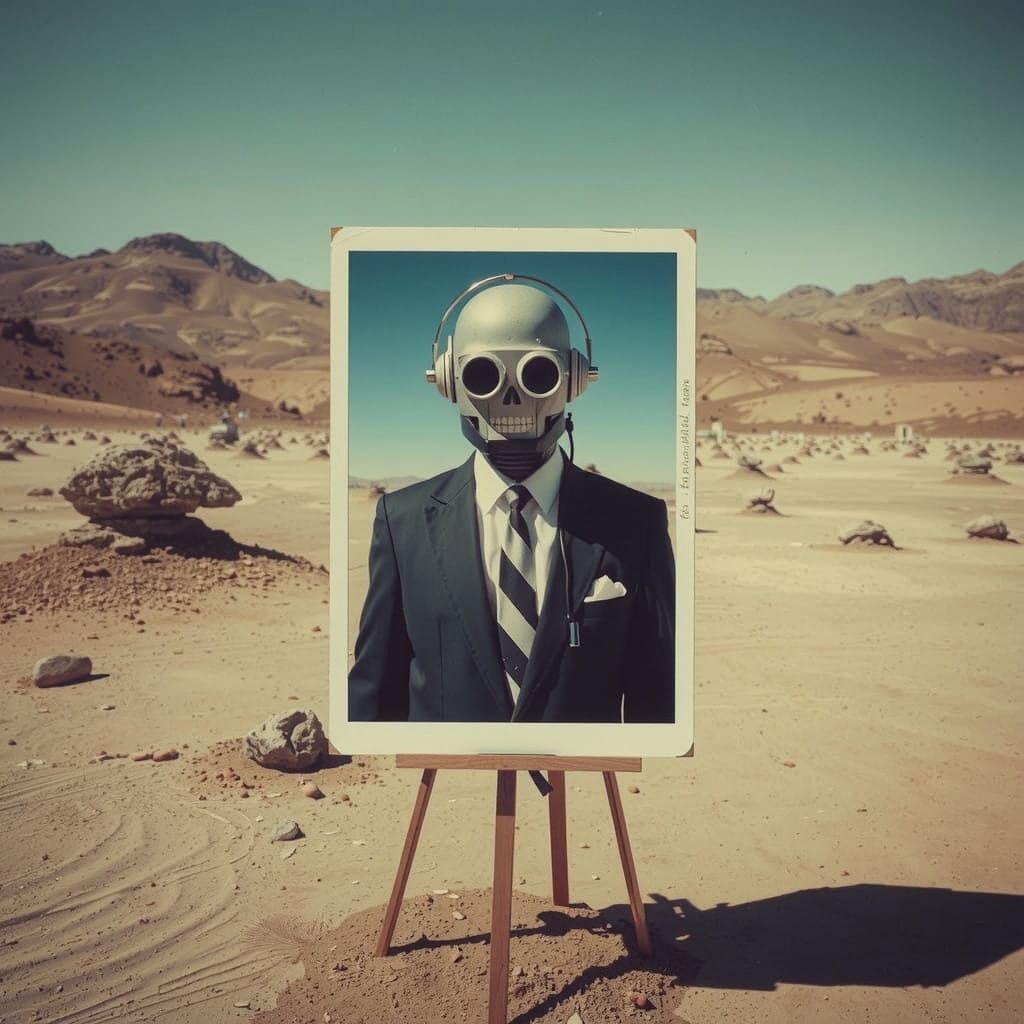 Surreal 1980s Travel Documentary in Grainy Polaroid Style