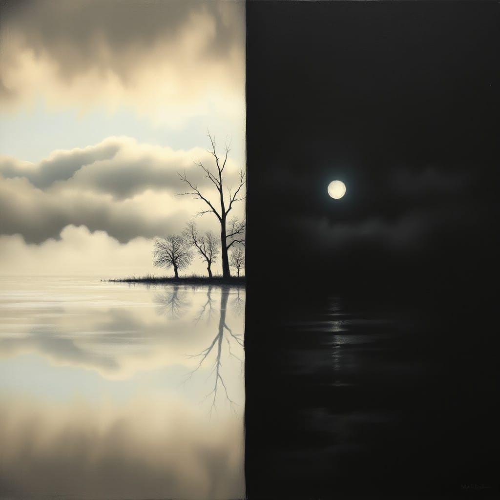 Bilateral Light Cycle in Photorealistic Abstraction