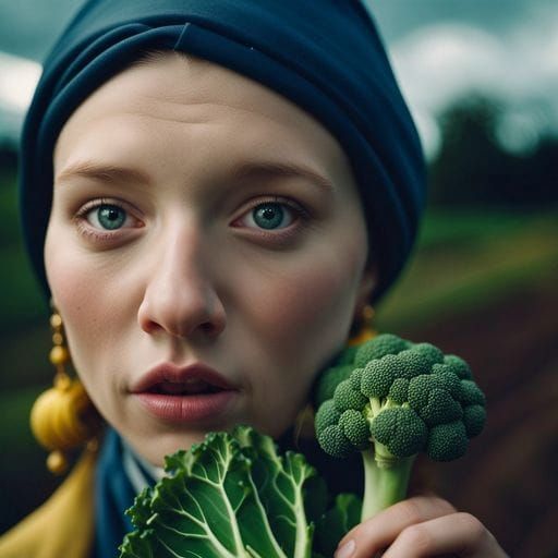 AI Generated Image of a Girl