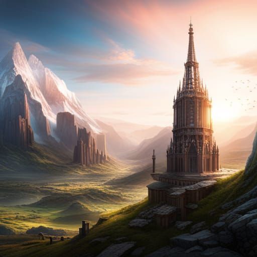 Through the Looking Glass: Epic Digital Matte Painting