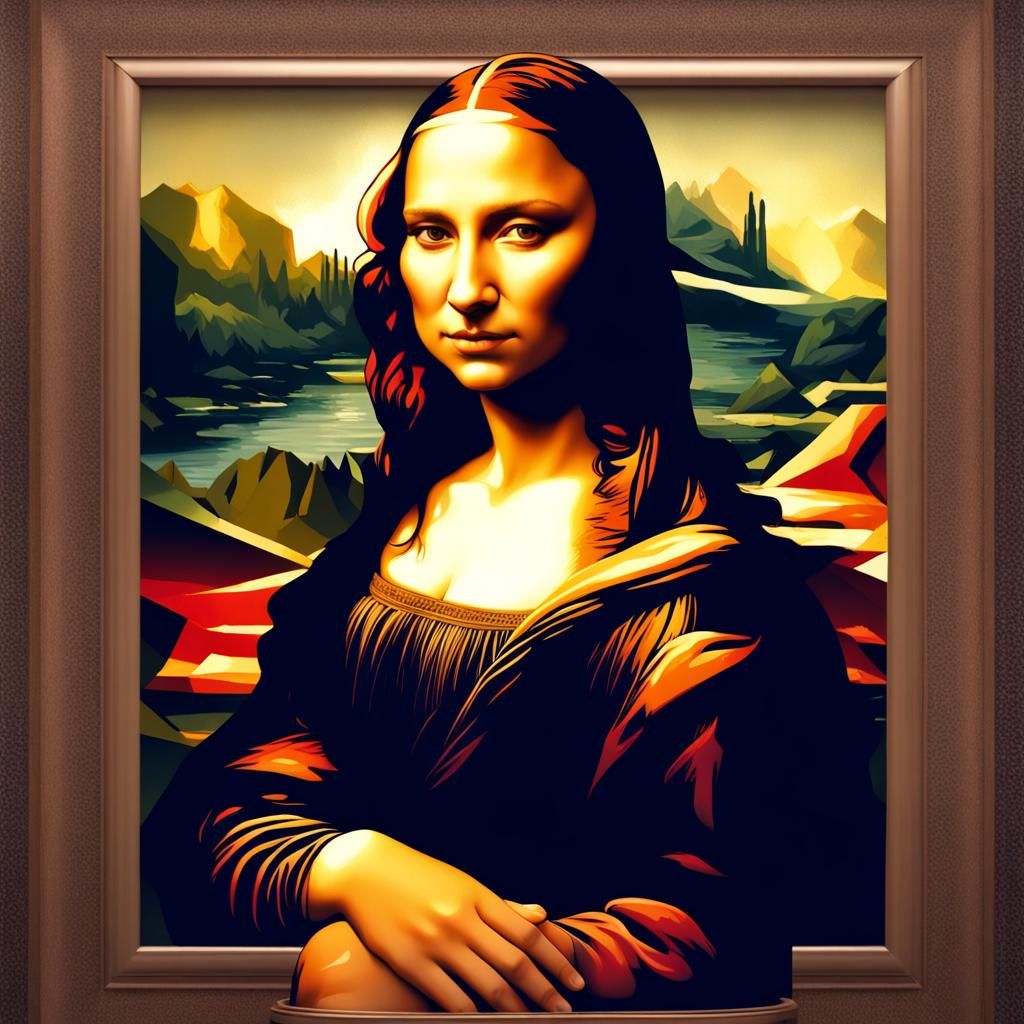 Hyperdetailed Mona Lisa Portrait in 8K Resolution