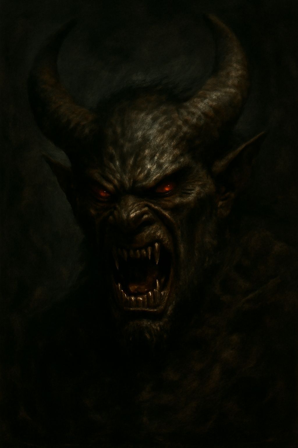 Dark and Sinister Image of Pure Evil