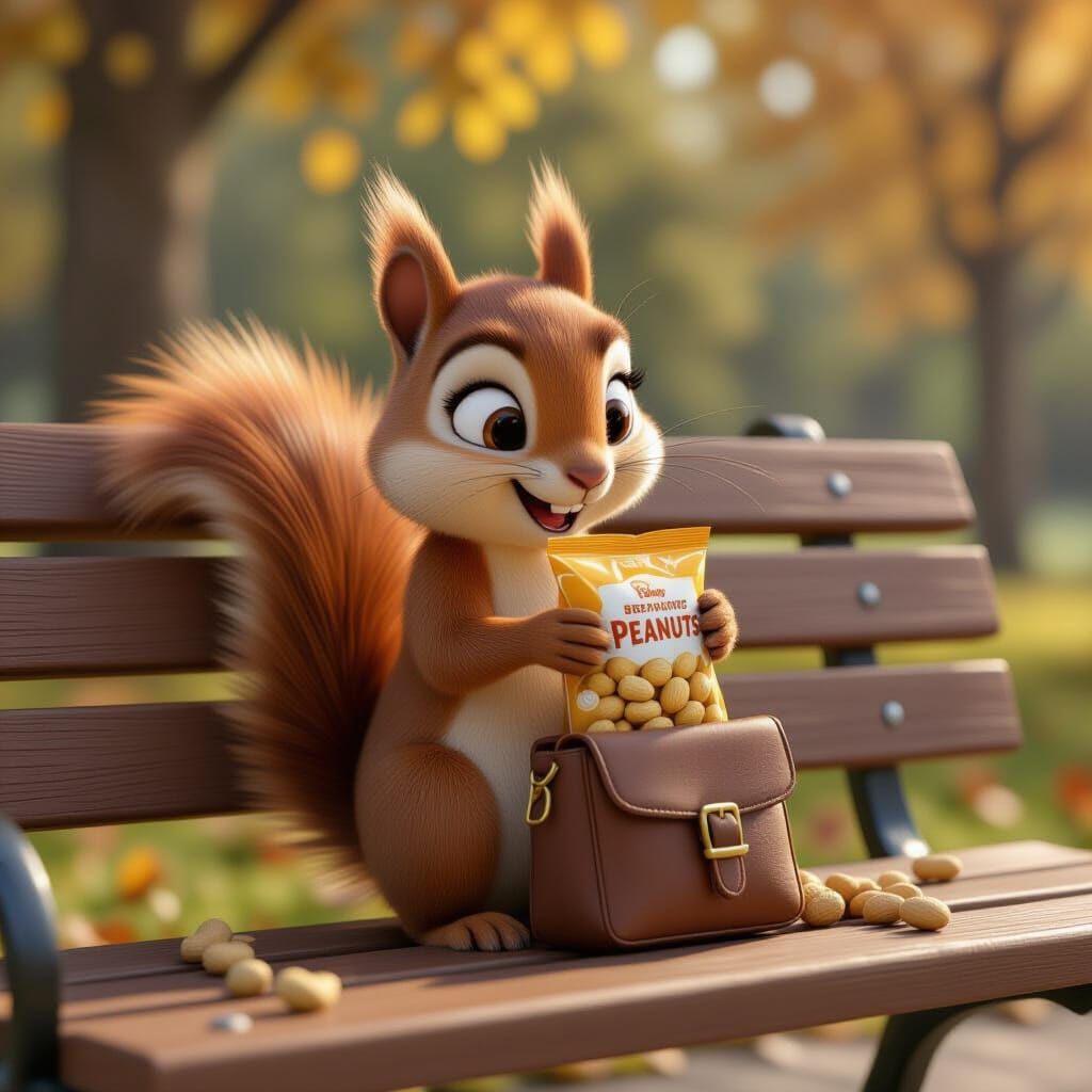 Mischievious Squirrel