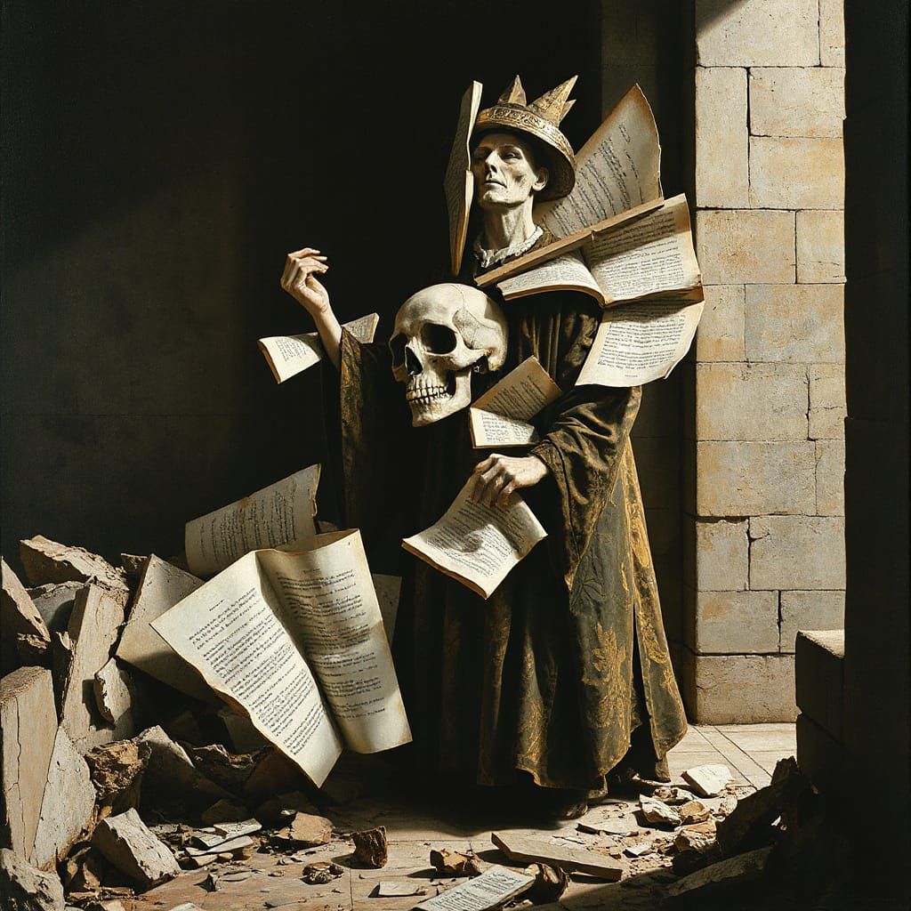 Morte Lenta Shatters Silence with Fragmented Poems in Cubist...