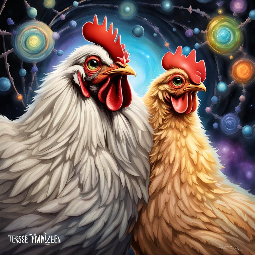 The Nuzzle Wuzzles Album Cover in Digital Art Style