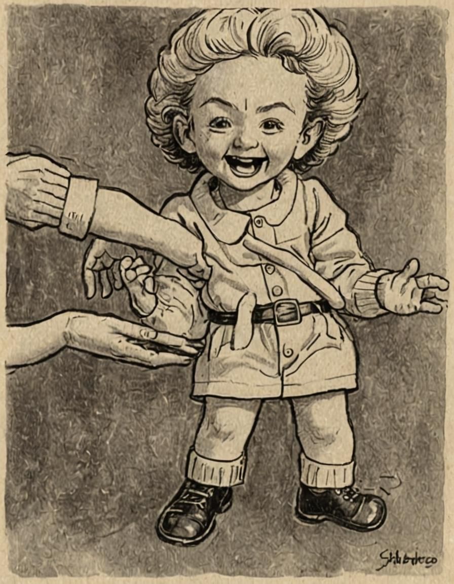 AI Image of Feet Being Tickled