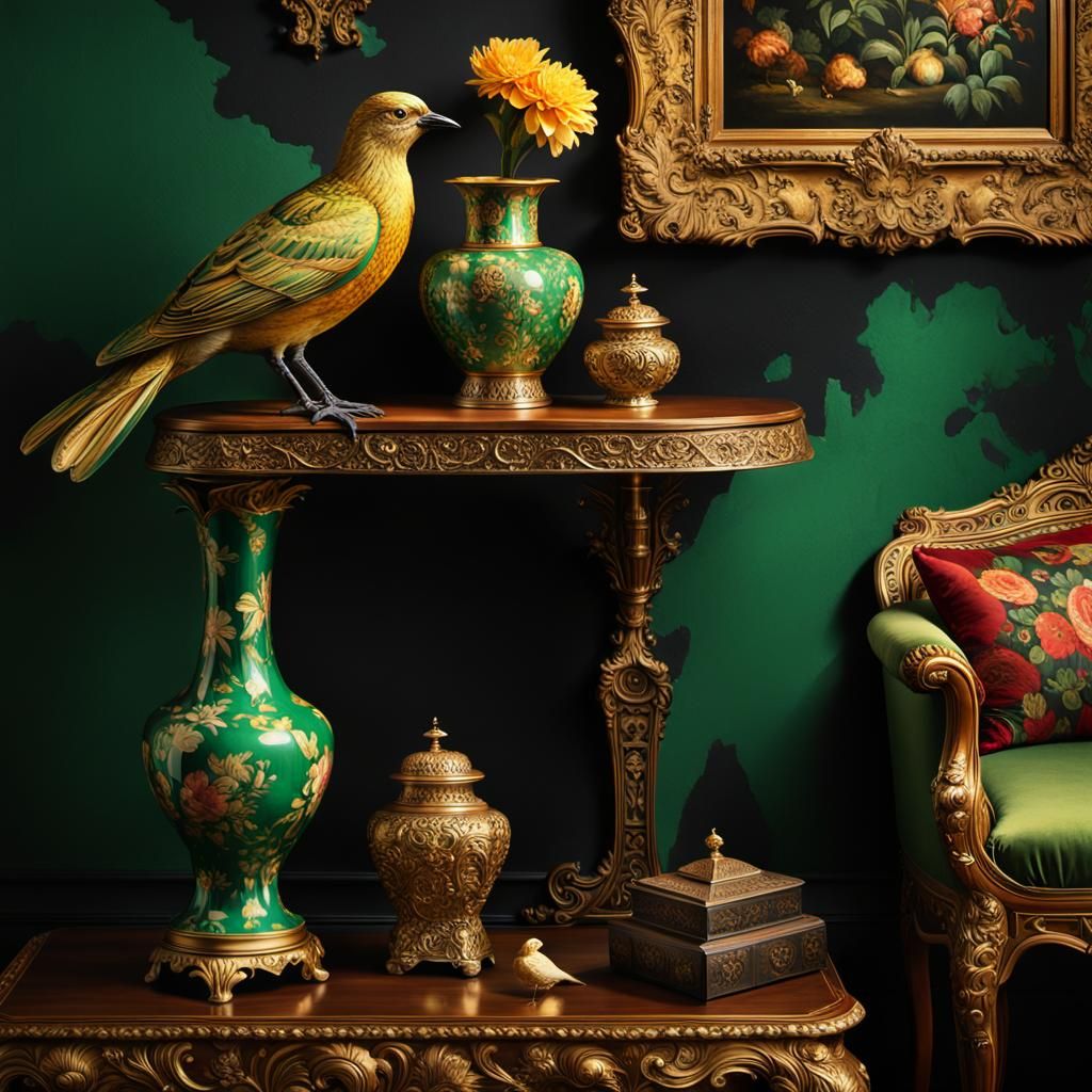 Opulent Baroque Still Life Masterpiece