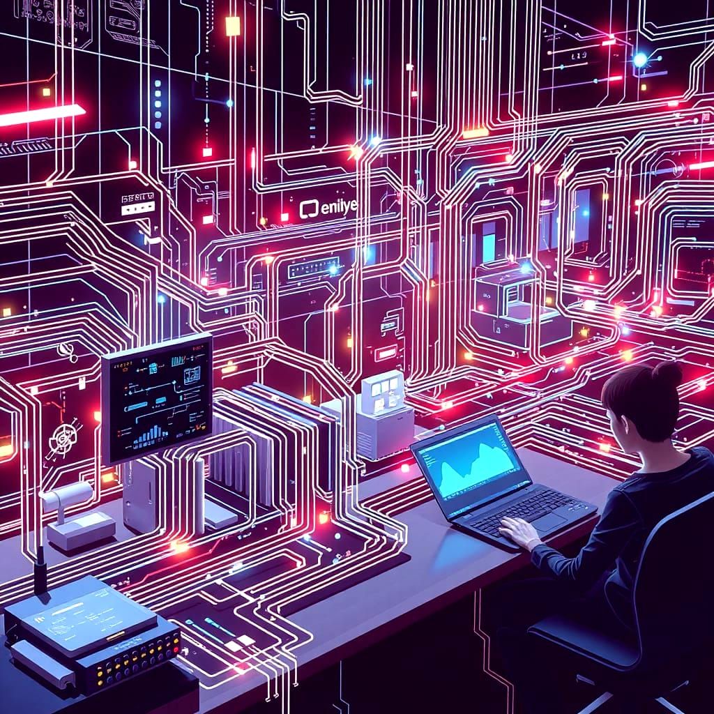 Futuristic Technology Concept Art