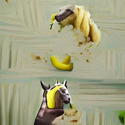 Horse Eating a Banana: An Unexpected Treat