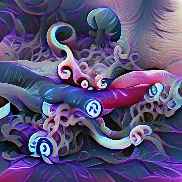 AI Generated Image of Tentacles
