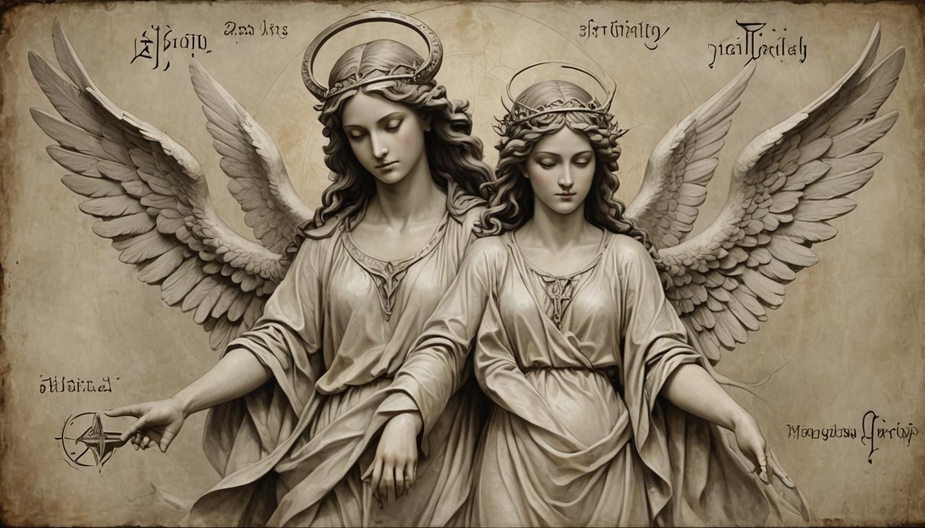 Hahahel
(Female Virtues)
 (Hebrew: הההאל) "the God of trinit...