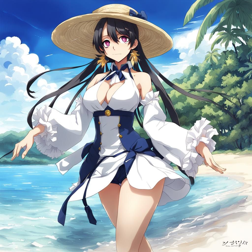 Martinique Personified: An Anime Style Character