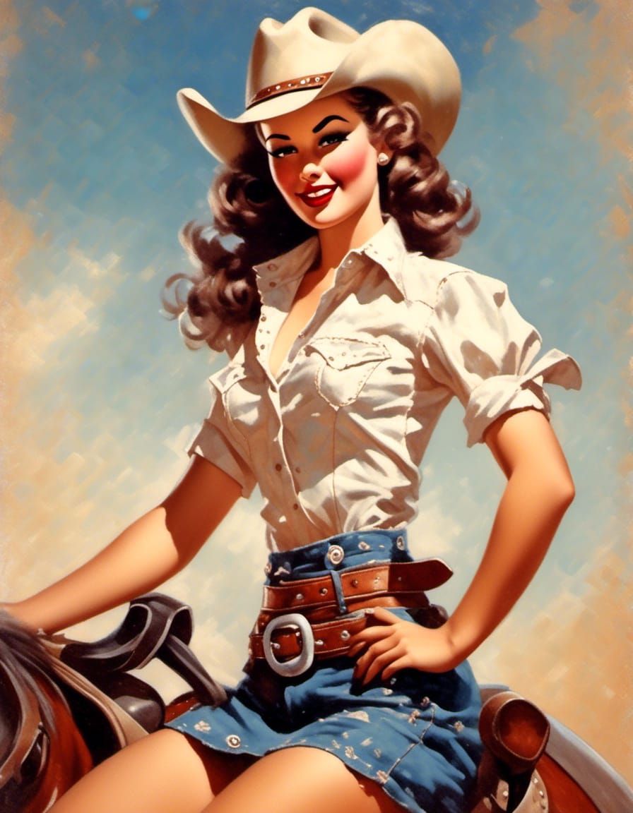 Pinup Cowgirl