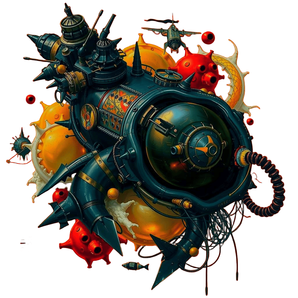 H.G. Wells Nautilus Submarine Concept Art