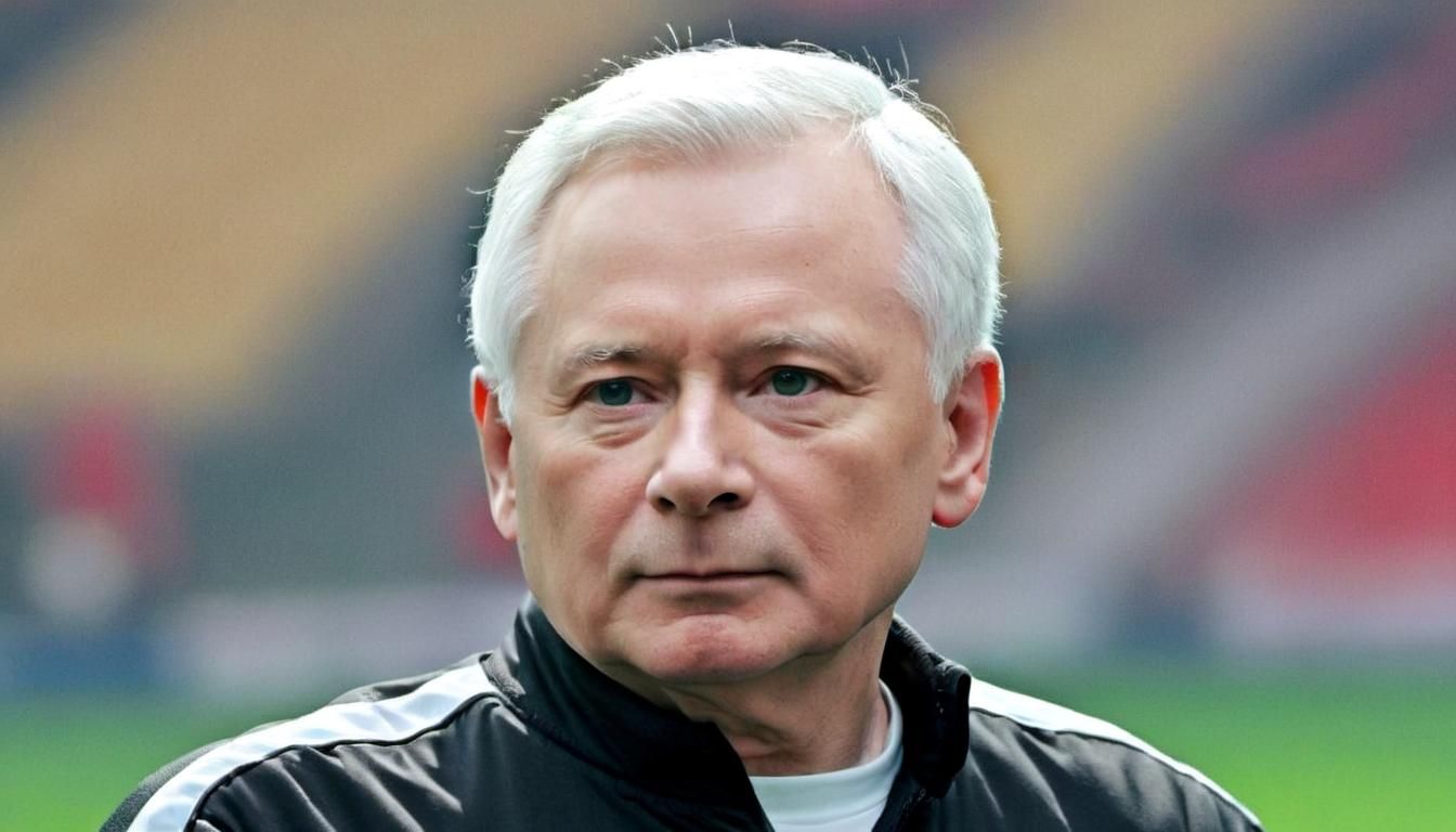 Hyperrealistic Soccer Player Portrait on Pitch