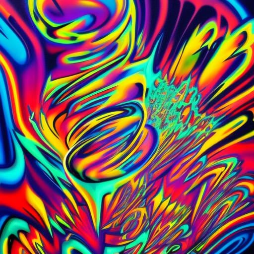 Mind-bending Graffiti Art in Polychromatic Colors