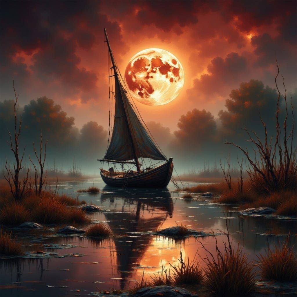 Stuck in the marshes