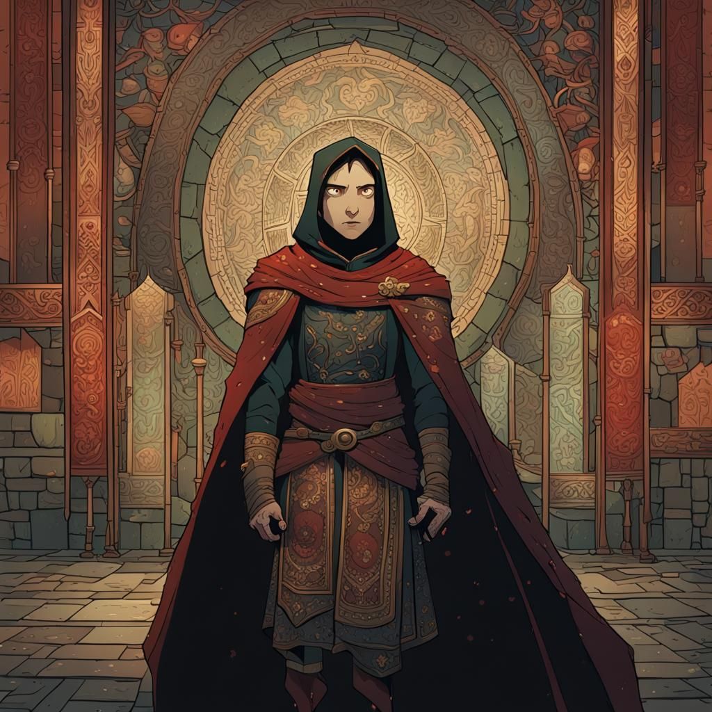 Hyperrealistic Portrait of Nimona in HDR