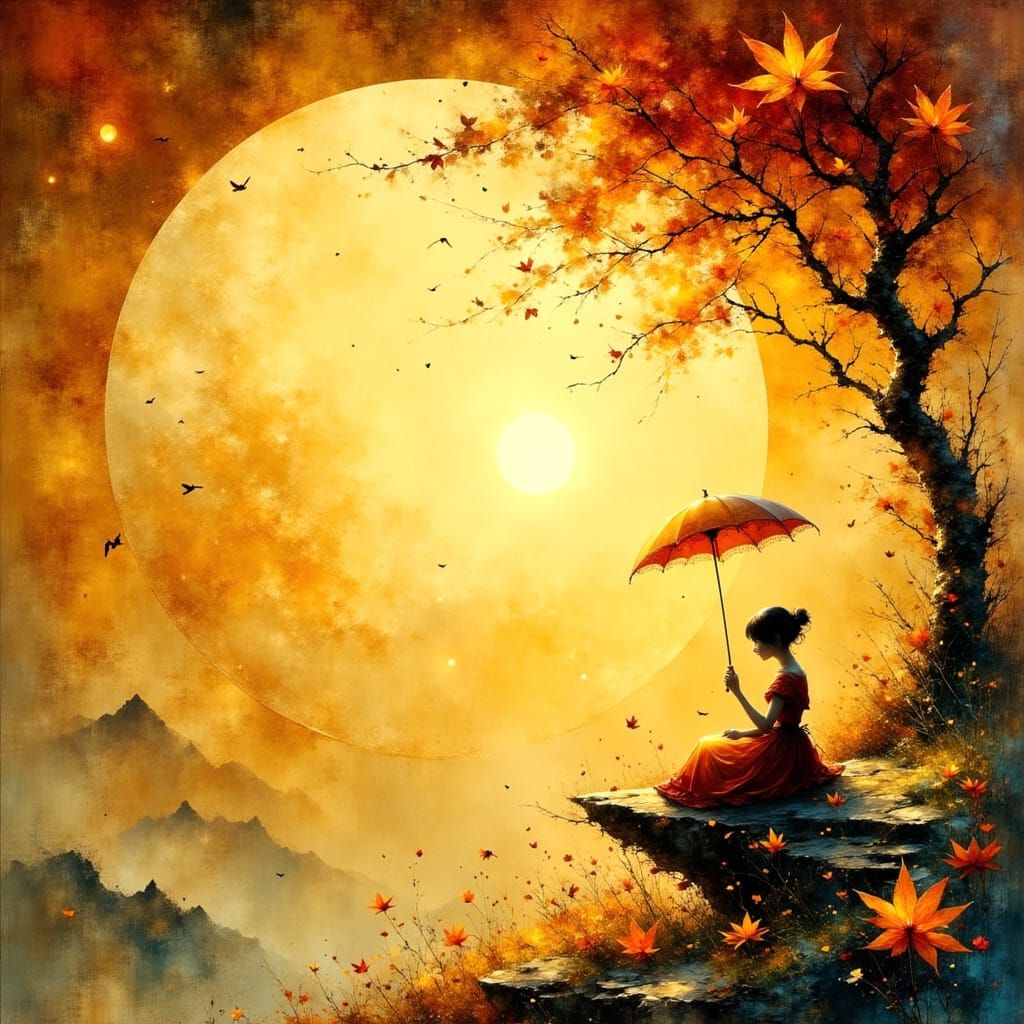 In the glow of the sun