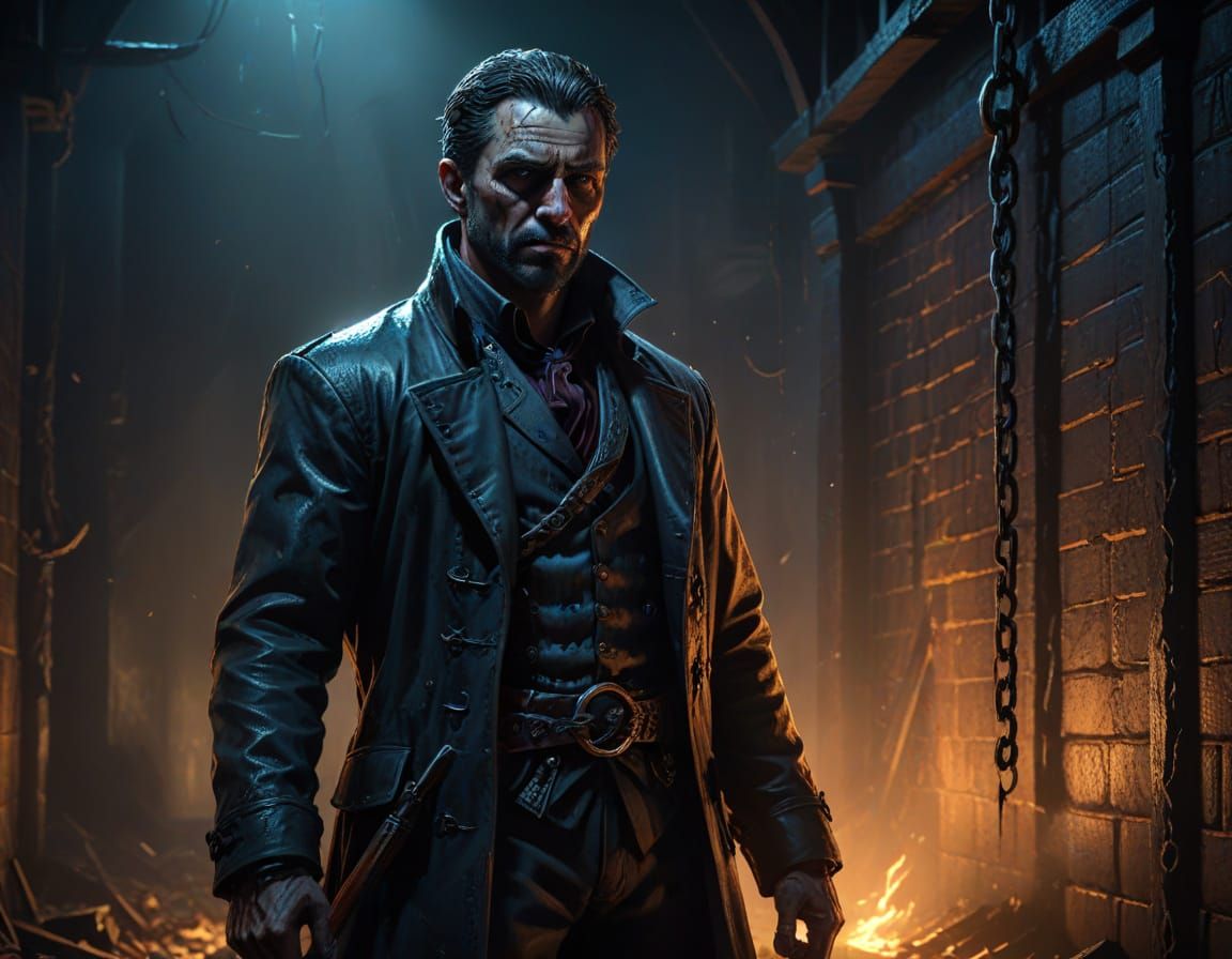 Billington the Hangman Concept Art in 8k