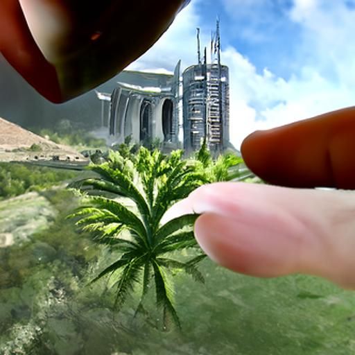 World in Our Hands: Detailed Matte Painting
