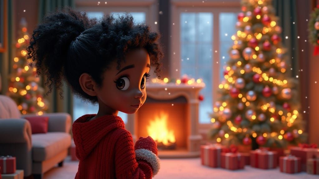 Christmas Magic Captured in 3D-Rendered Reality