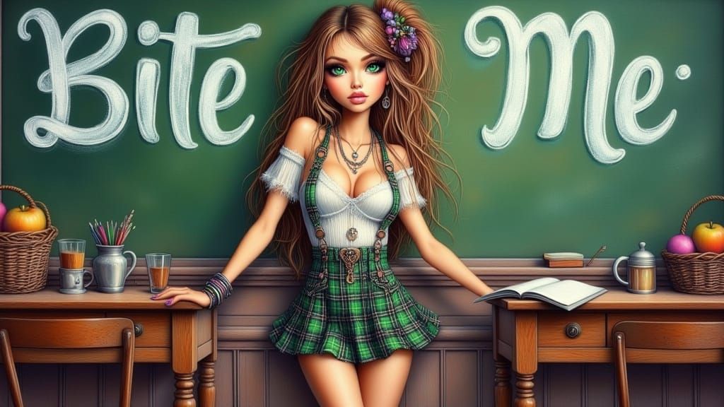 Cheeky School Brat 10