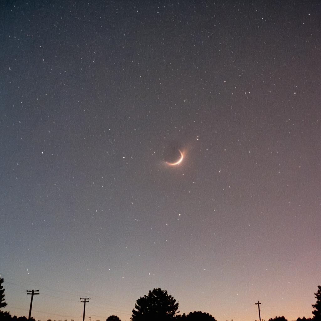 Singularity over 80's Rest Stop in VHS Style