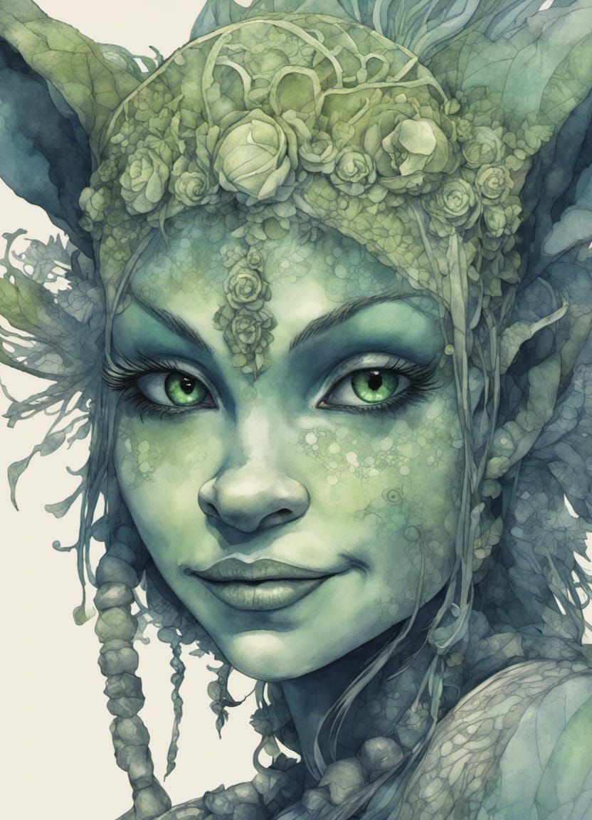 Female forest troll 1