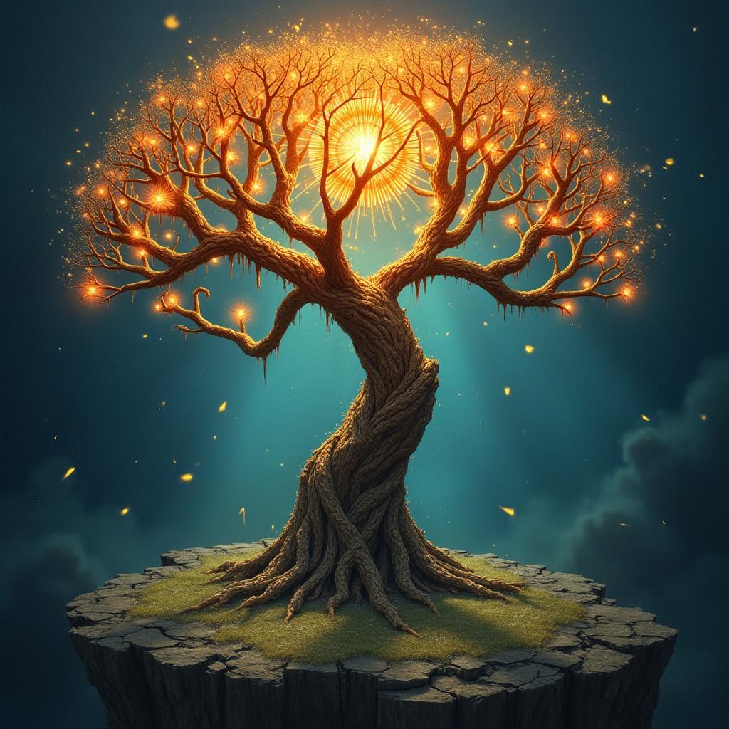 AI Image of Yggdrasil, the World Tree