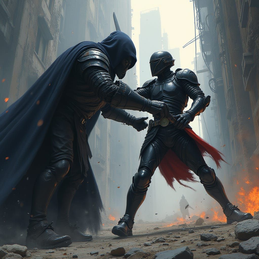 Sung Jinwoo vs Beru: Epic Battle in Ruins