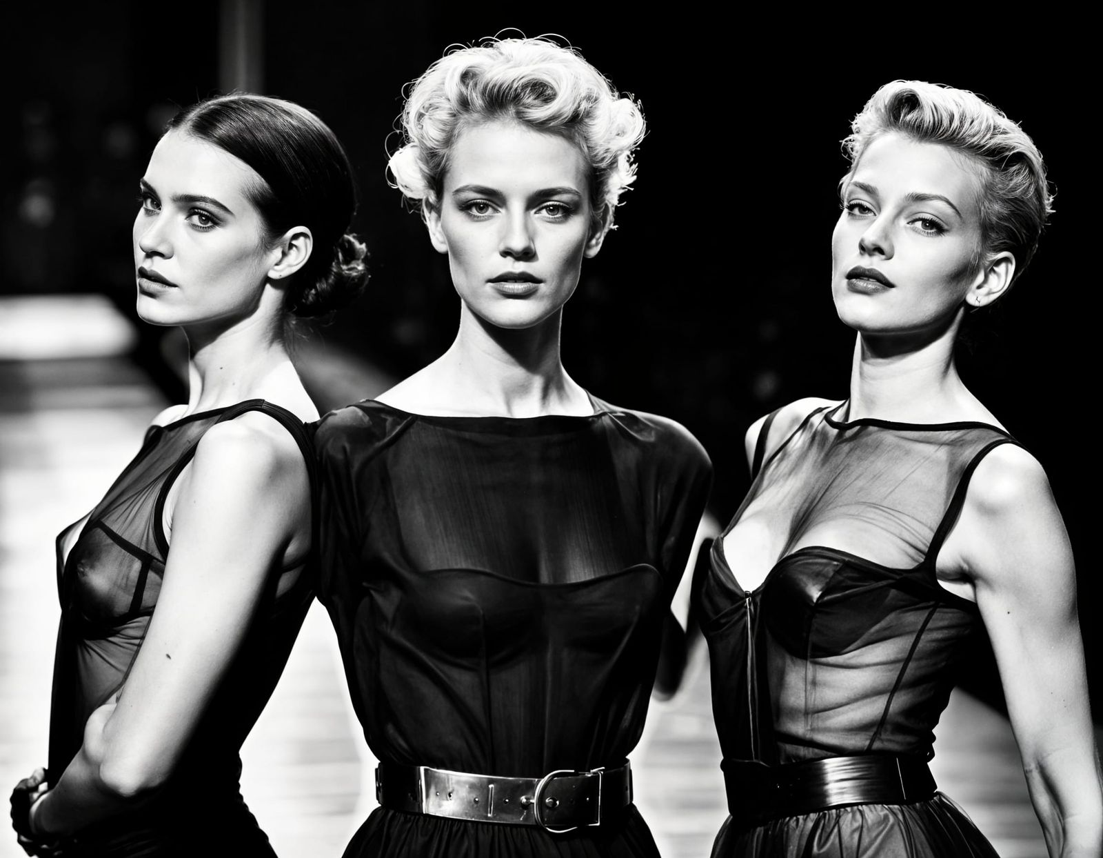 1990s Paris Fashion Show: McQueen Couture