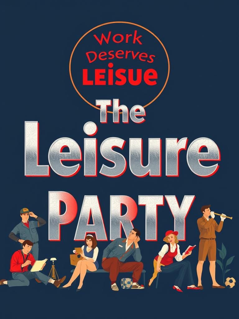 Leisure Party: A 1930s Deco Propaganda Poster