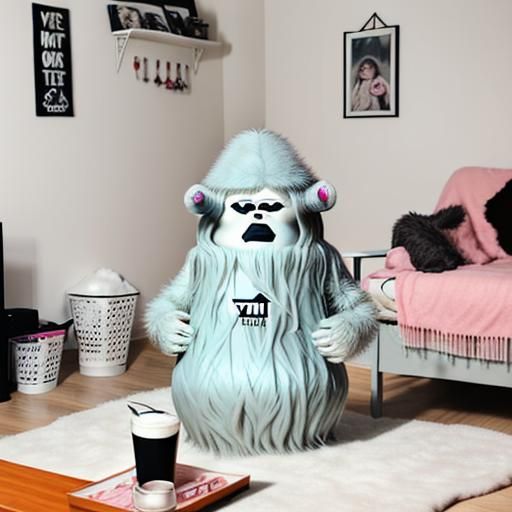 yeti sharING an apartment with babes .