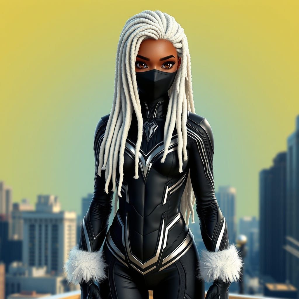 A Wakandan Heroine Stands Tall in the City