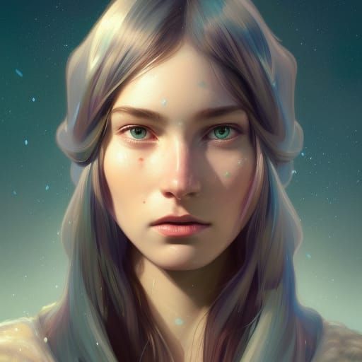 Detailed Portrait with Dynamic Lighting