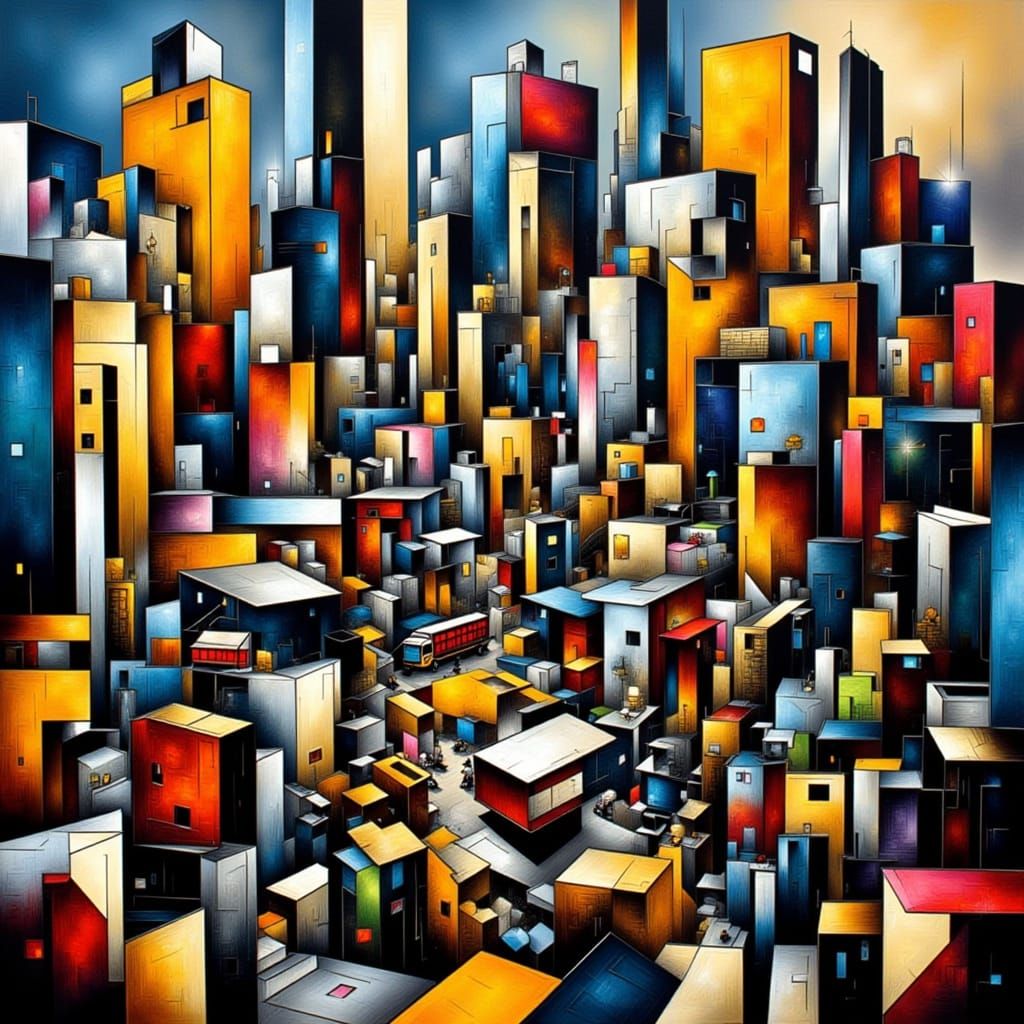 Cubism Chaos City