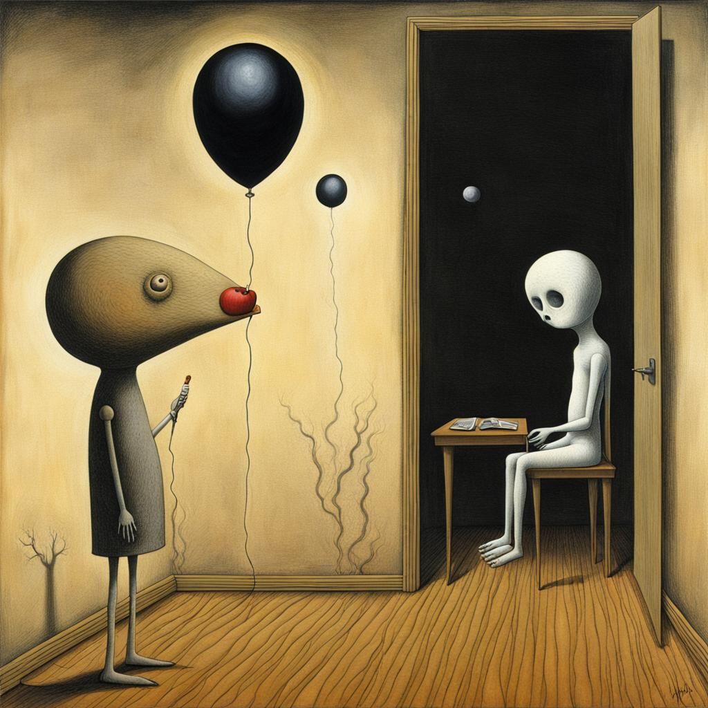 Creepy Surreal Horror of Childhood Isolation