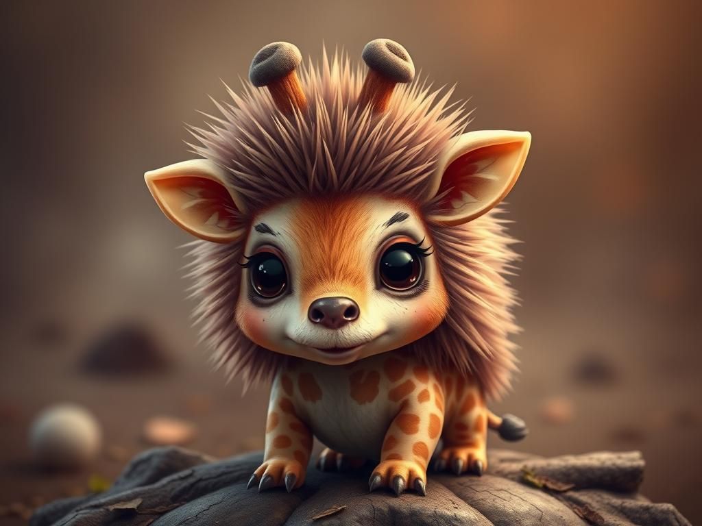 Girafhedge, Giraffe Hedgehog hybrid