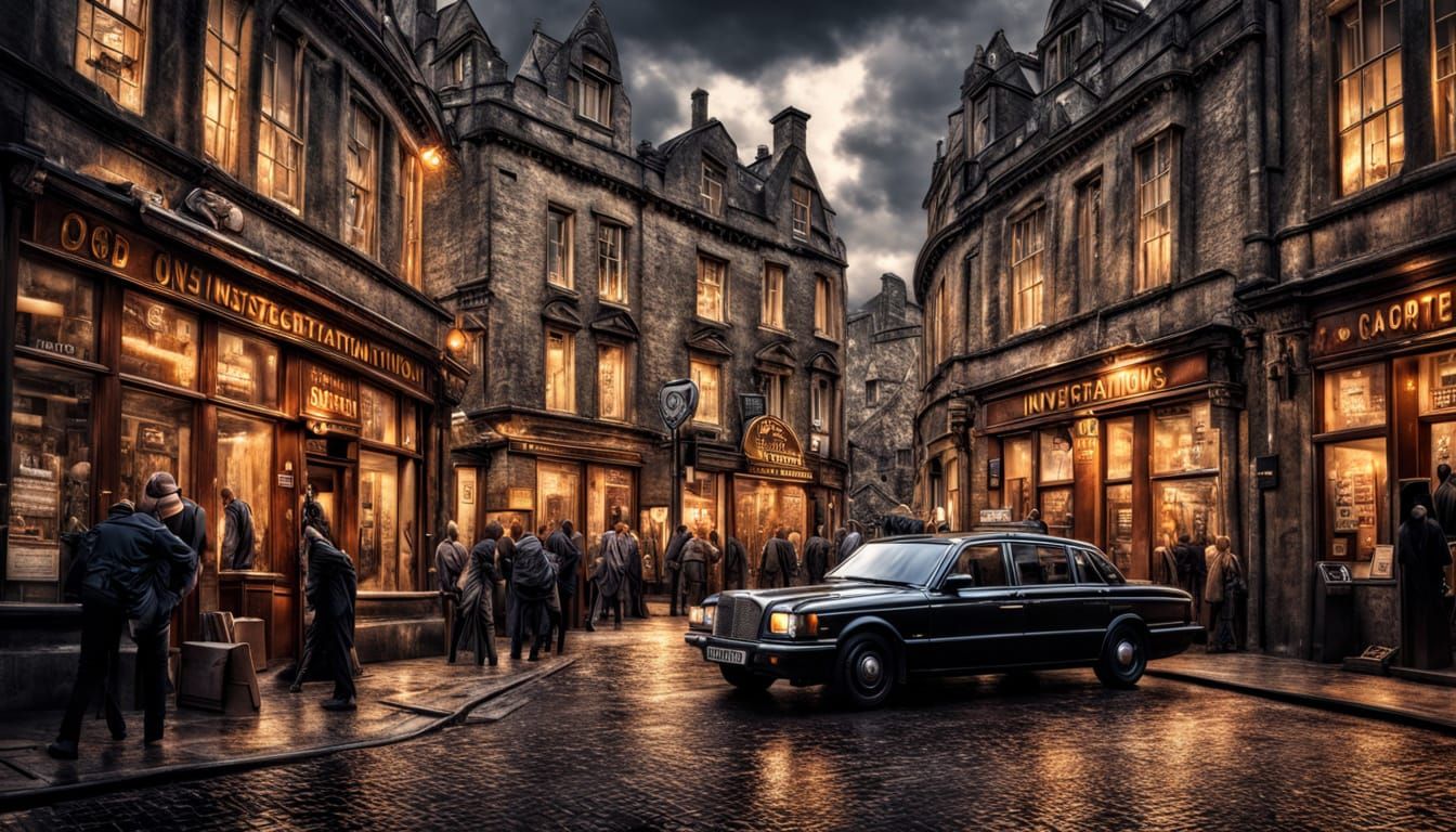 Oxford Investigations Detective Agency Hyper Realistic