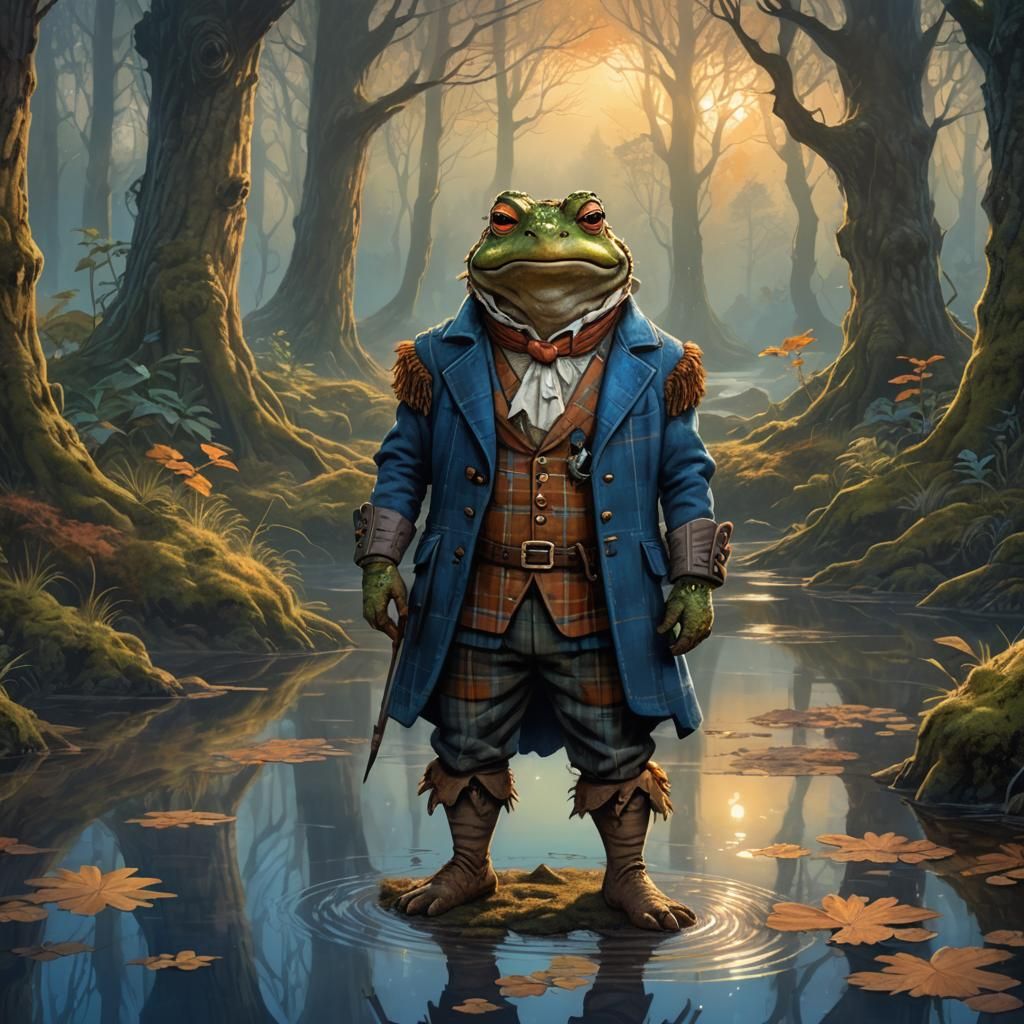 Mr. Toad as Scot in Mystical Forest