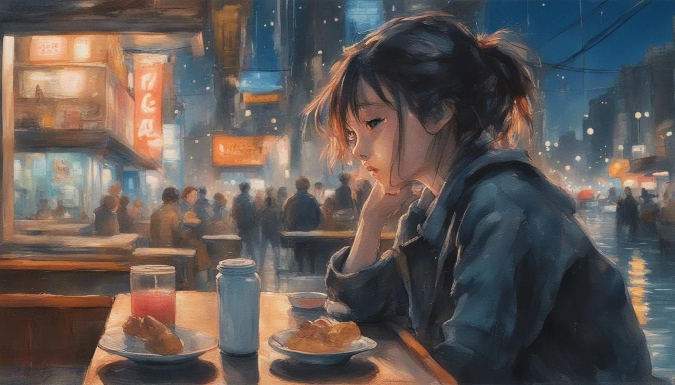 AI Generated Cafe Image