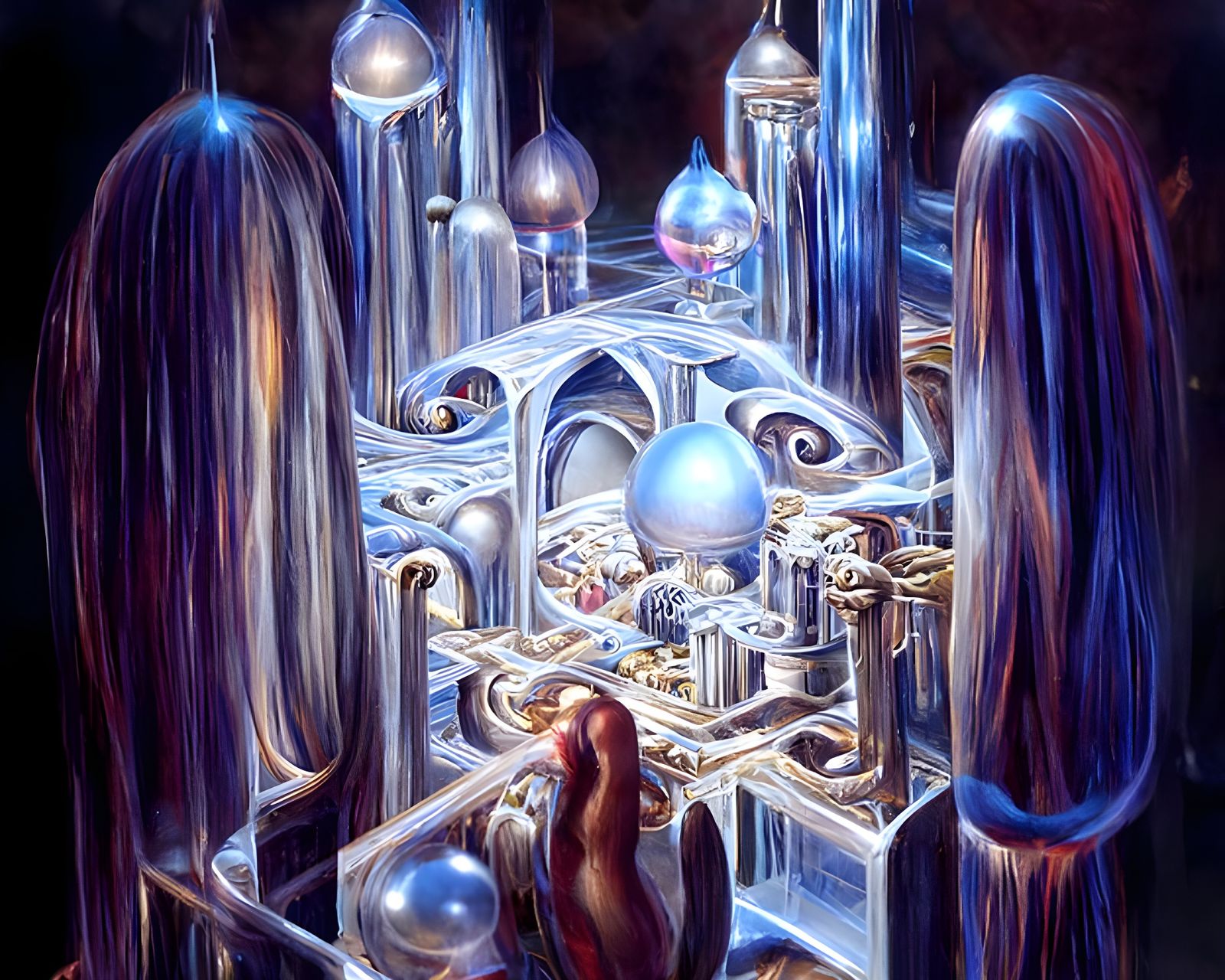 Psychedelic Quantum Hypersurrealism in Vivid Colors