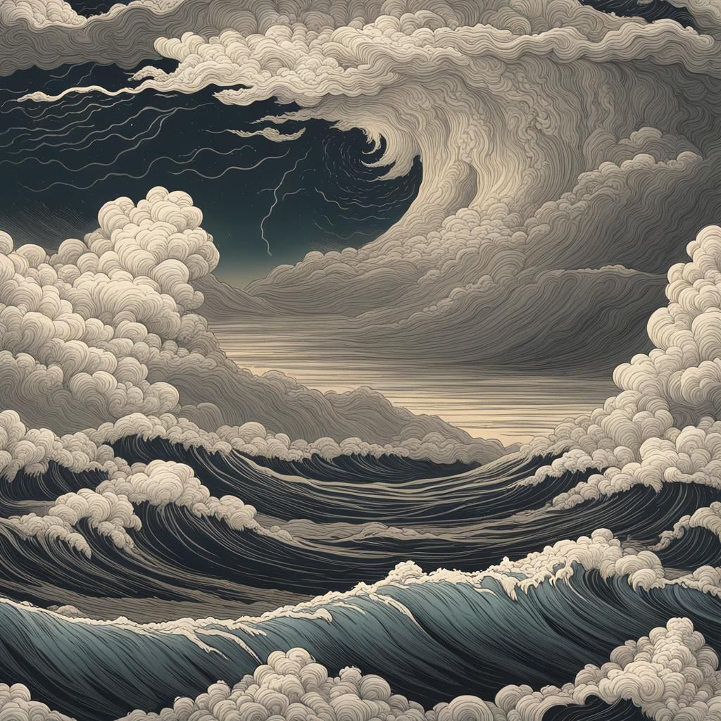 Dramatic Illustrations of Powerful Natural Phenomena