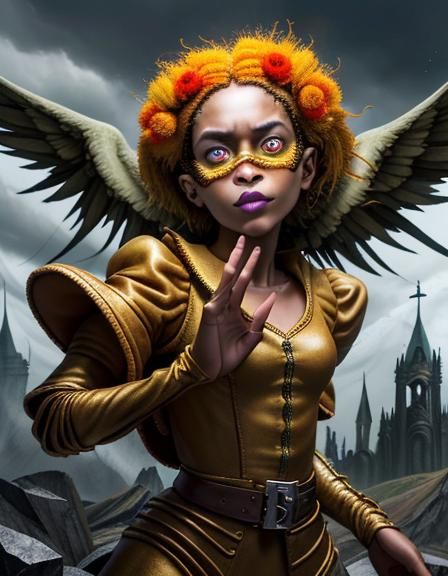 Magical Biological Image with 3D Particle System