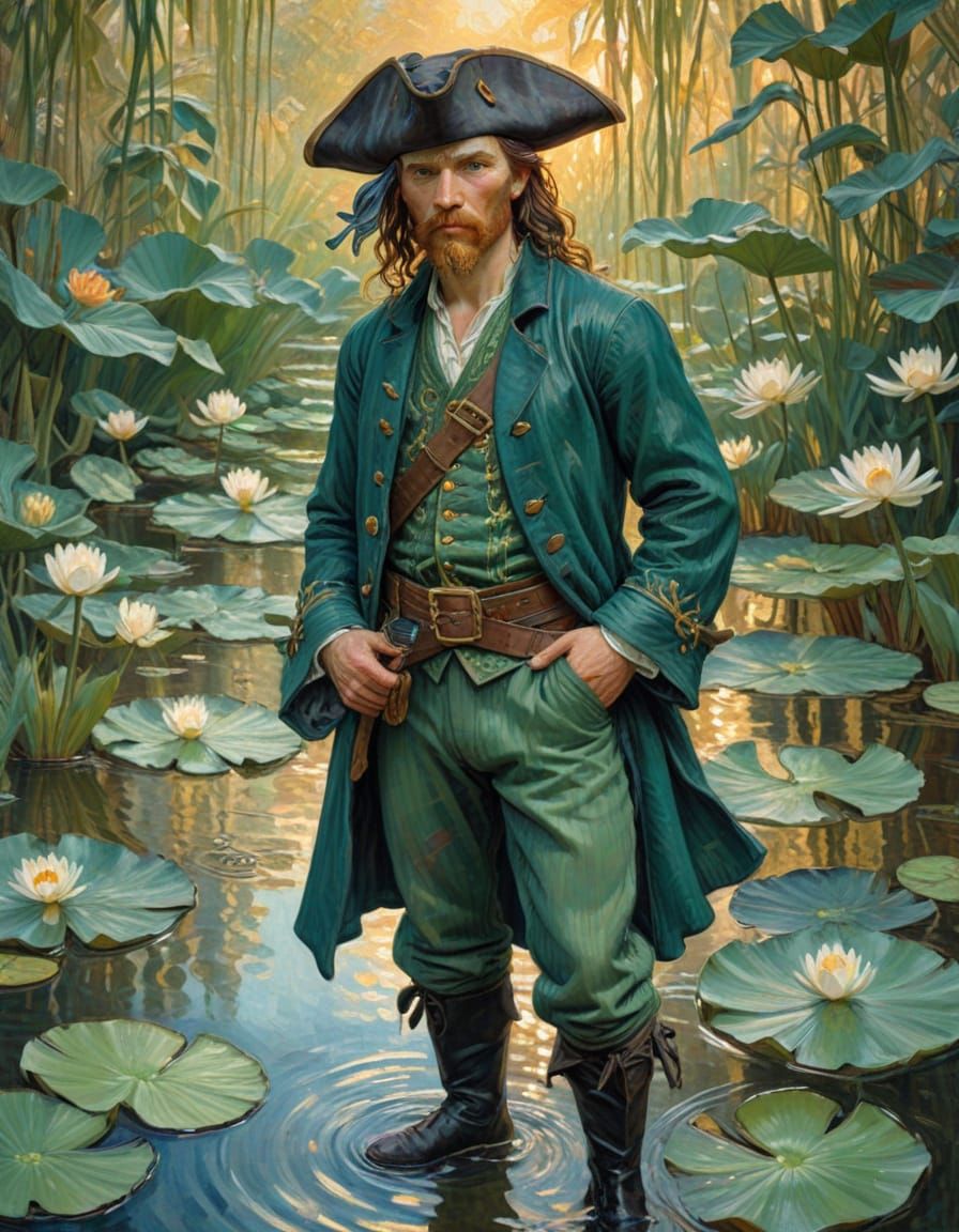 Water lily pirate