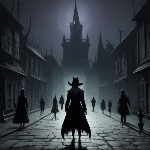 Gothic Cityscape Inspired by Yharnam